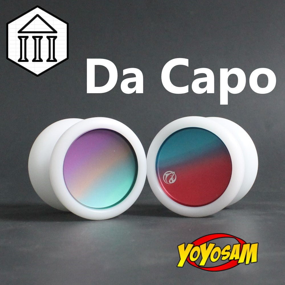Thesis Yoyos Da Capo Yo-Yo - Delrin YoYo with Aluminum Caps — view 3
