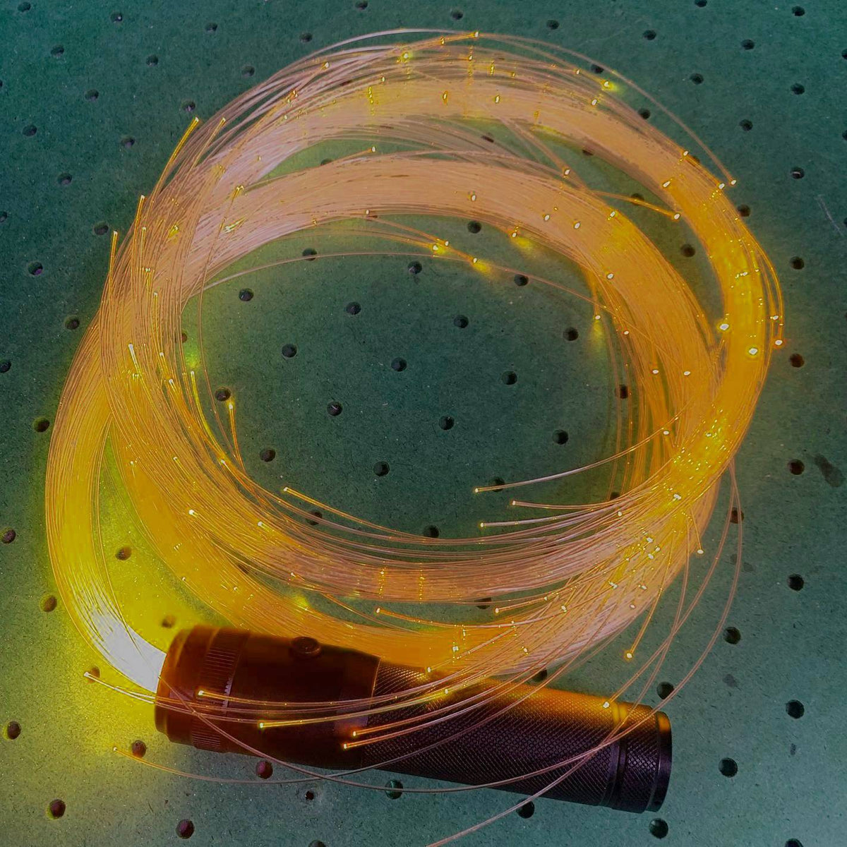 Zeekio Pixel Whip - 6' Fiber Optic Flow Toy - Colors Changing Light Party — view 6
