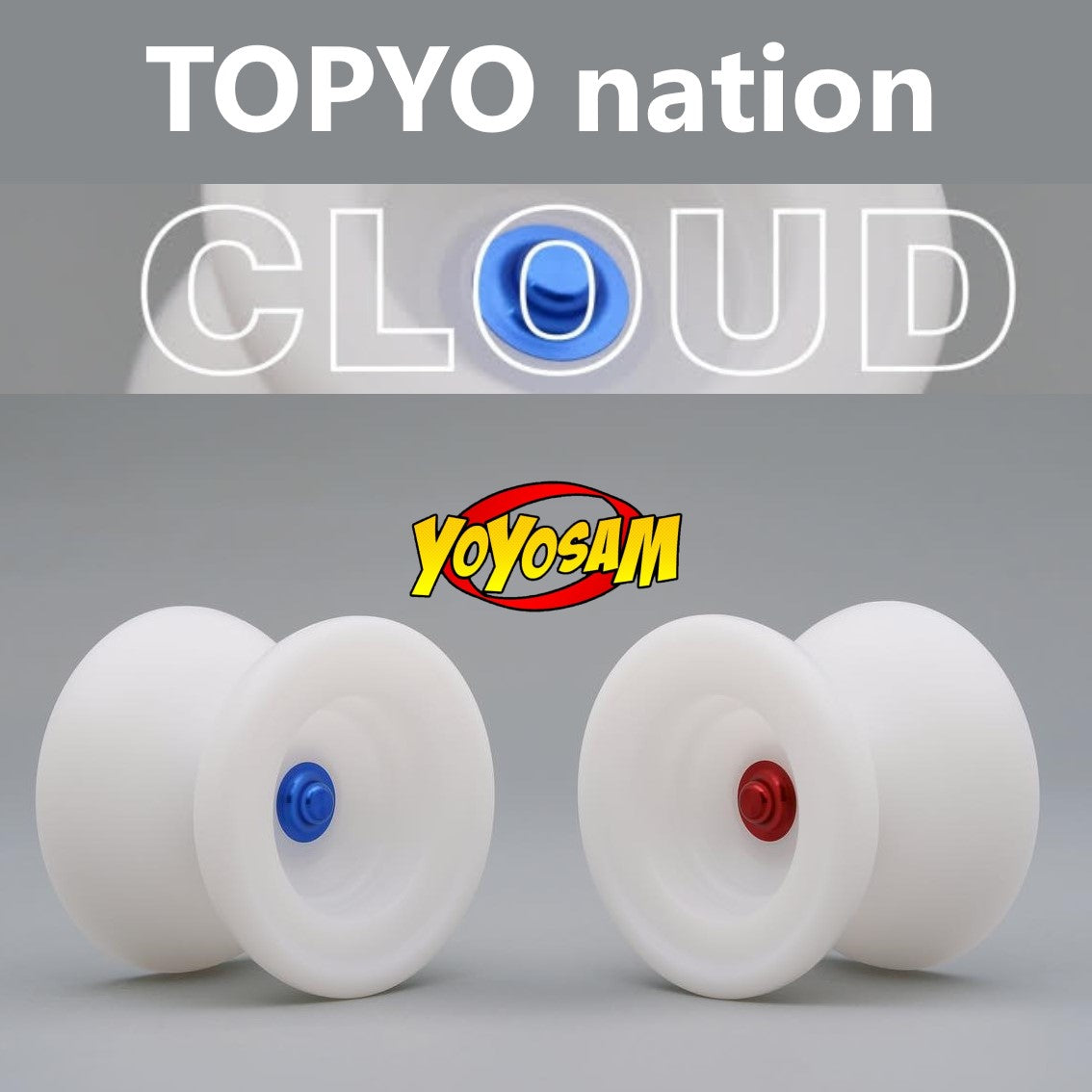 TOP YO Cloud Yo-Yo -POM Material - Delrin YoYo — view 2