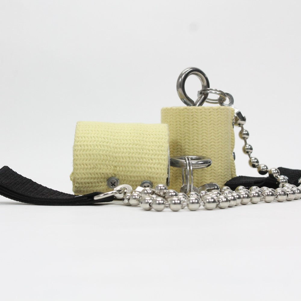 Zeekio Beefy Fire Poi- Adjustable ball chain - Full Meter of 70mm Kevlar — view 6