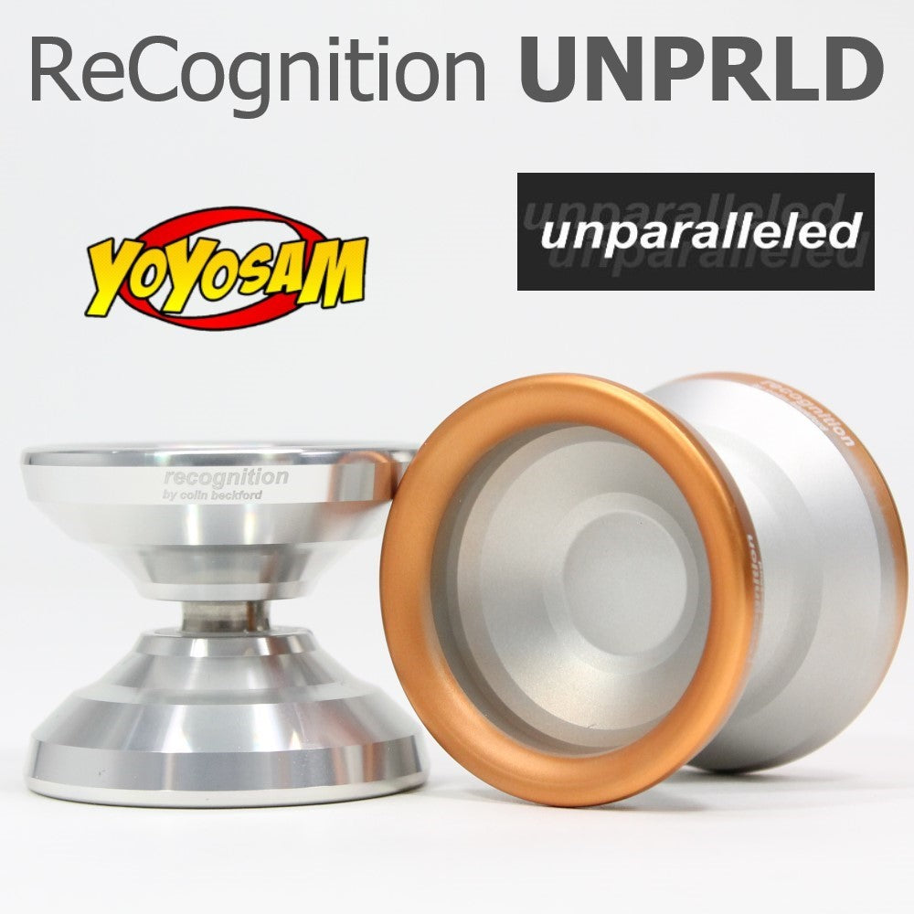 Unparalleled ReCognition Yo-Yo - 7075 Aluminum - Colin Beckford Signature YoYo by UNPRLD — view 3