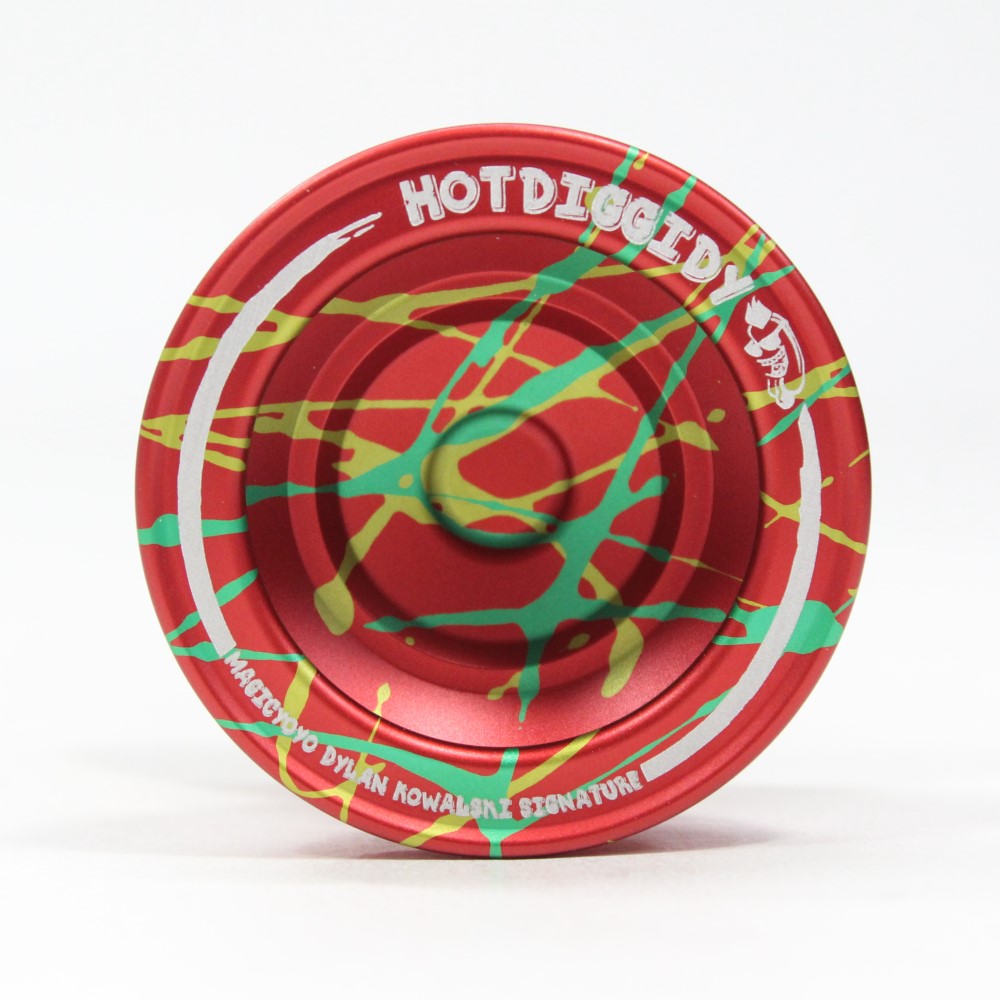 MAGICYOYO HOTDIGGIDY Yo-Yo - 6061 Aluminum - Dylan Kowalski Signature YoYo — view 6