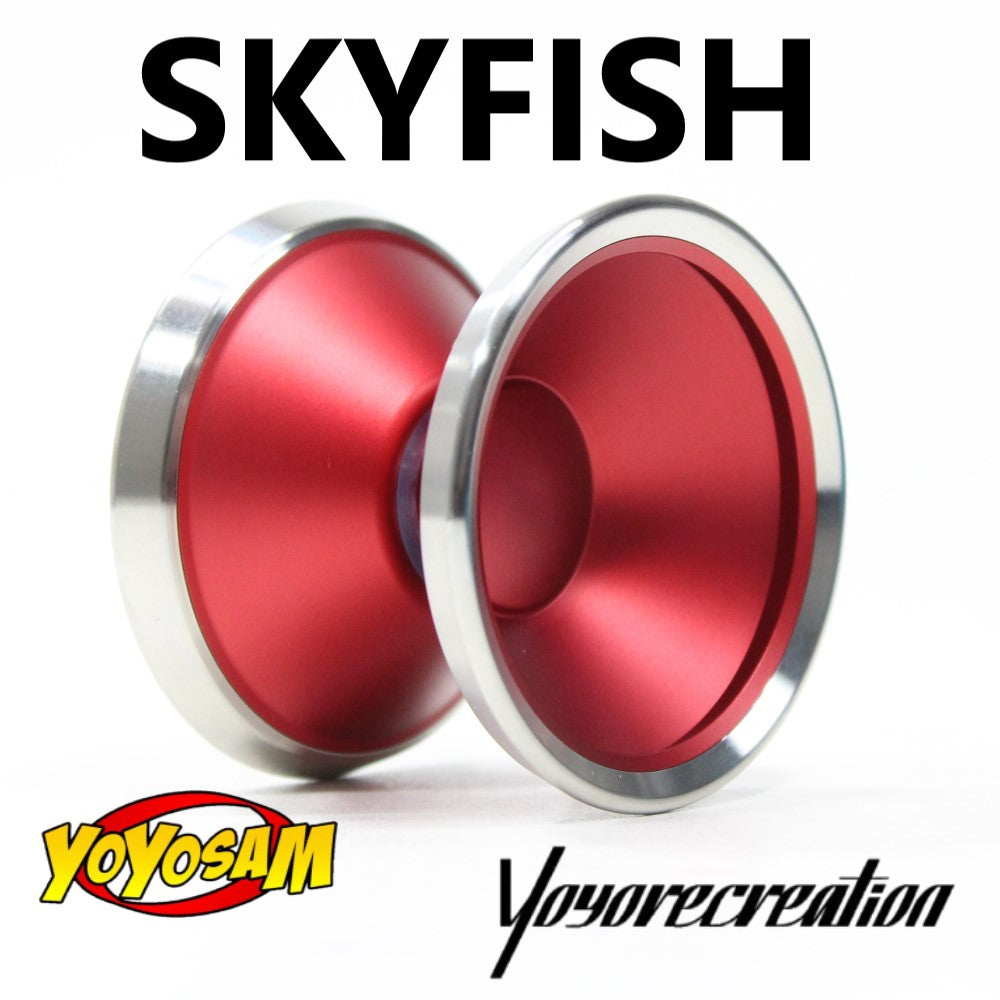 Yoyorecreation Skyfish Yo-Yo - Bi-Metal - Ryuichi Nakamura Signature YoYo — view 2
