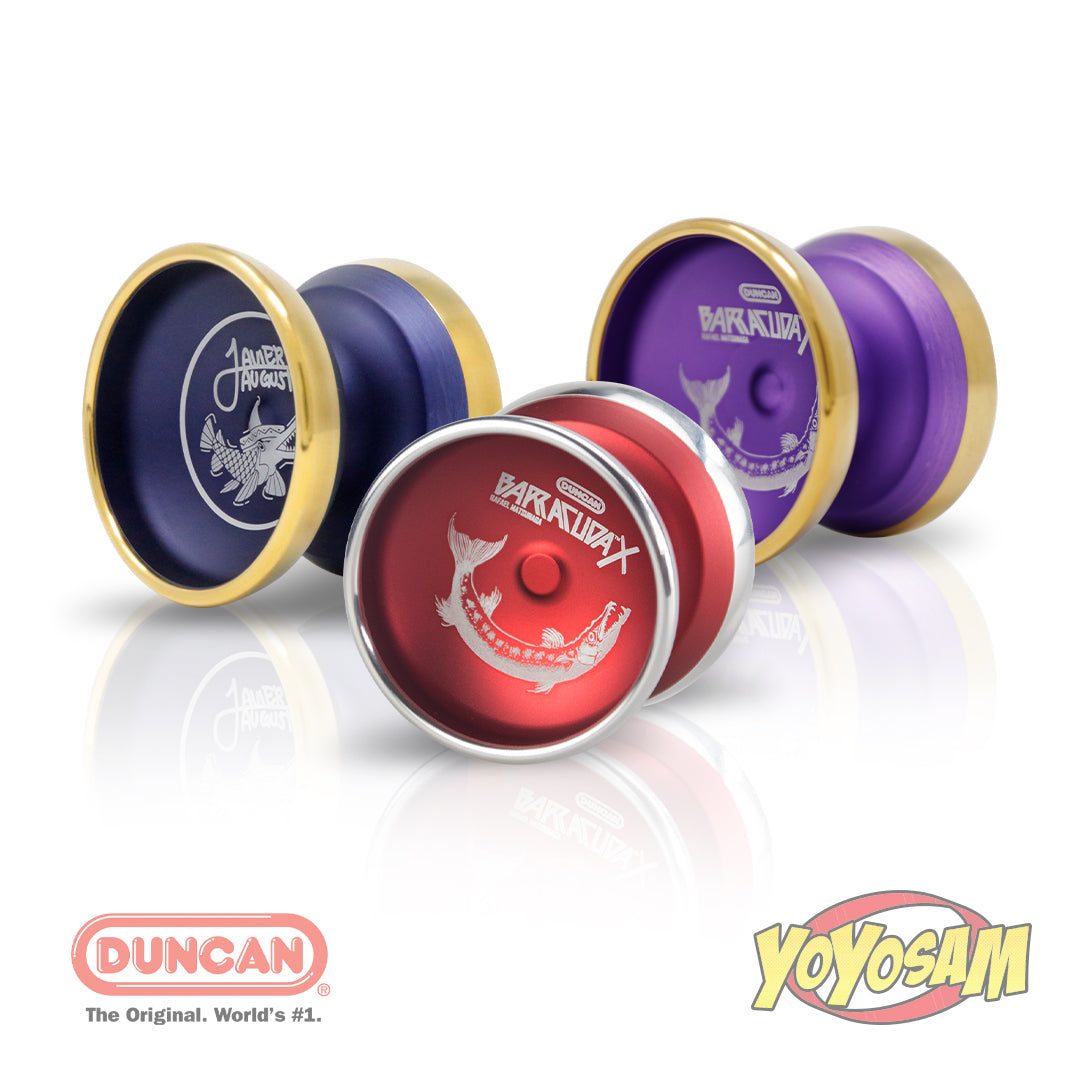 Duncan Barracuda X Yo-Yo - 7075 AL Bi-Metal YoYo - Signature Yo-Yo of World Champion Rafael Matsunaga!