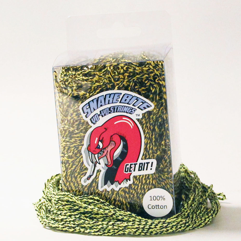 Snake Bite Yo-Yo Strings - 100% Cotton YoYo Strings - Snake Bite 100 Pack - YoYoSam