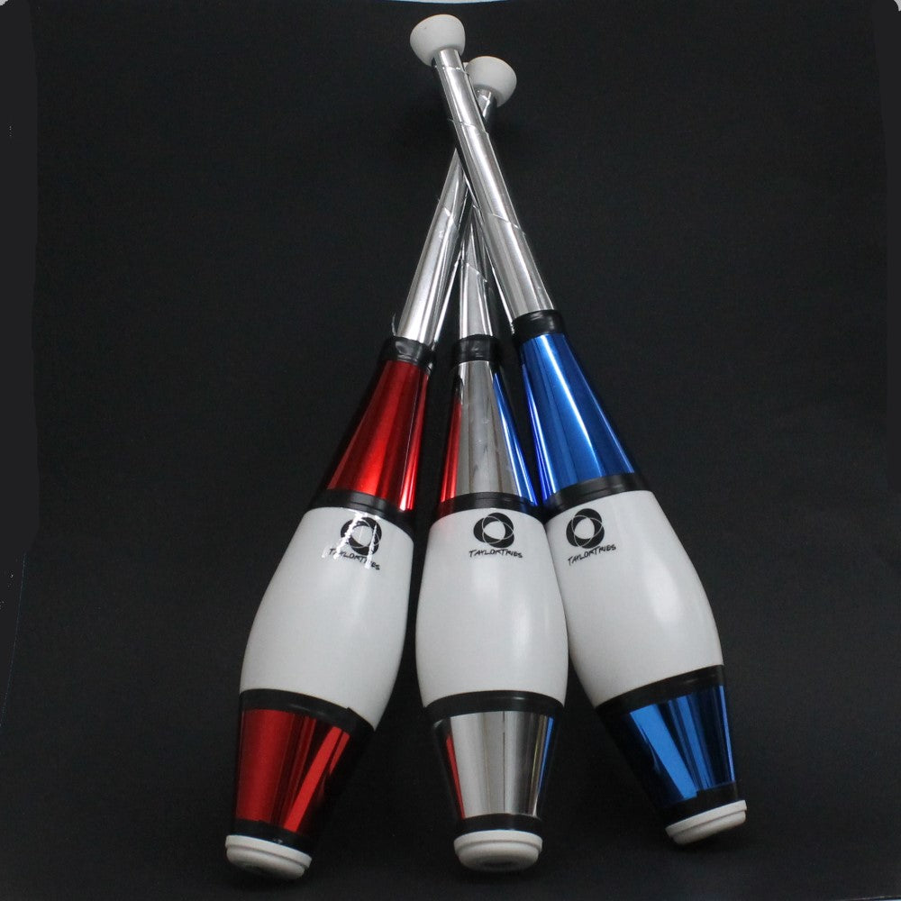 Taylor Tries Signature Juggling Club Set with Drawstring Bag - Set of 3 — view 5