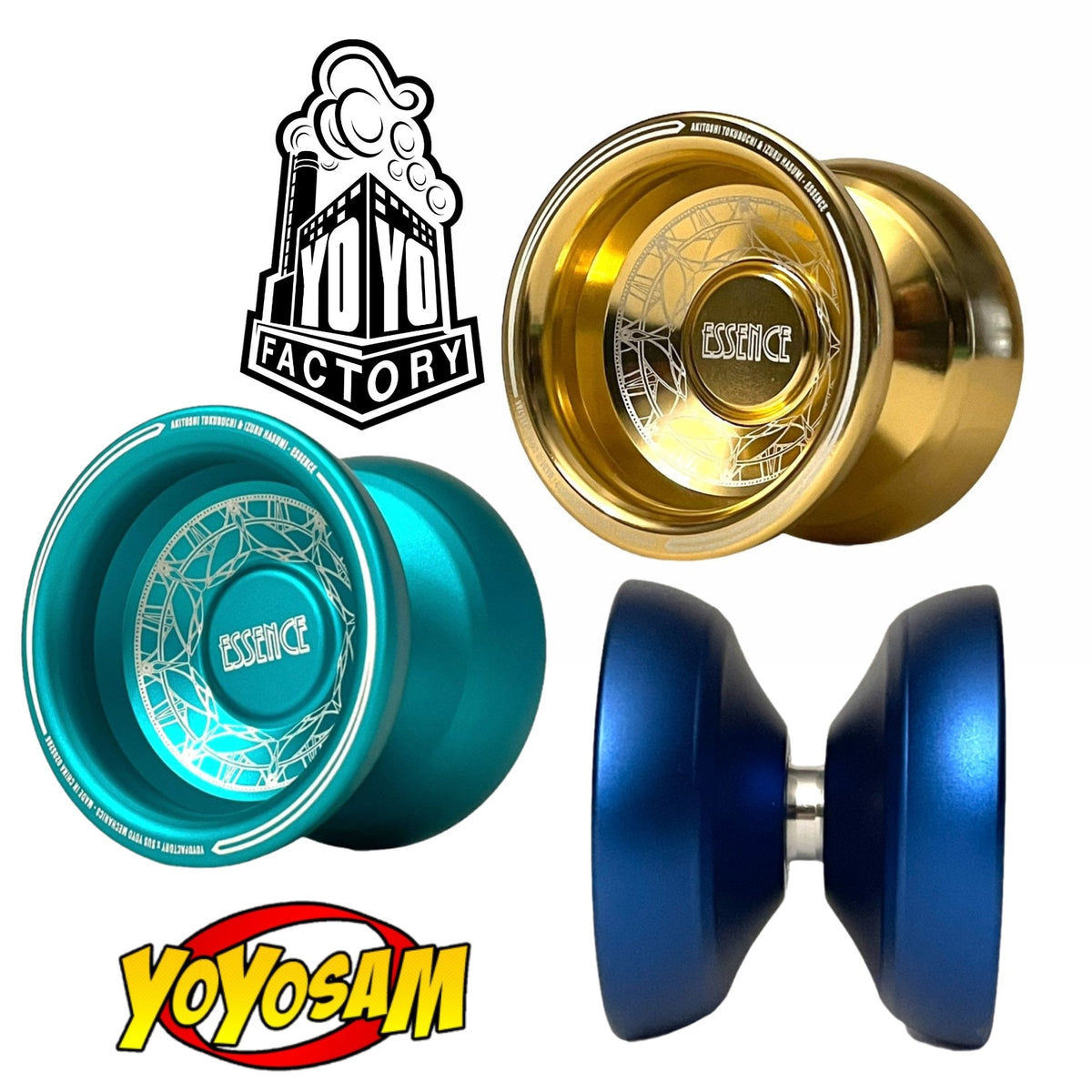 YoYoFactory Essence Yo-Yo - Mono-Metal - Izuru Hasumi and Akitoshi Tokubuchi Signature Series — view 2