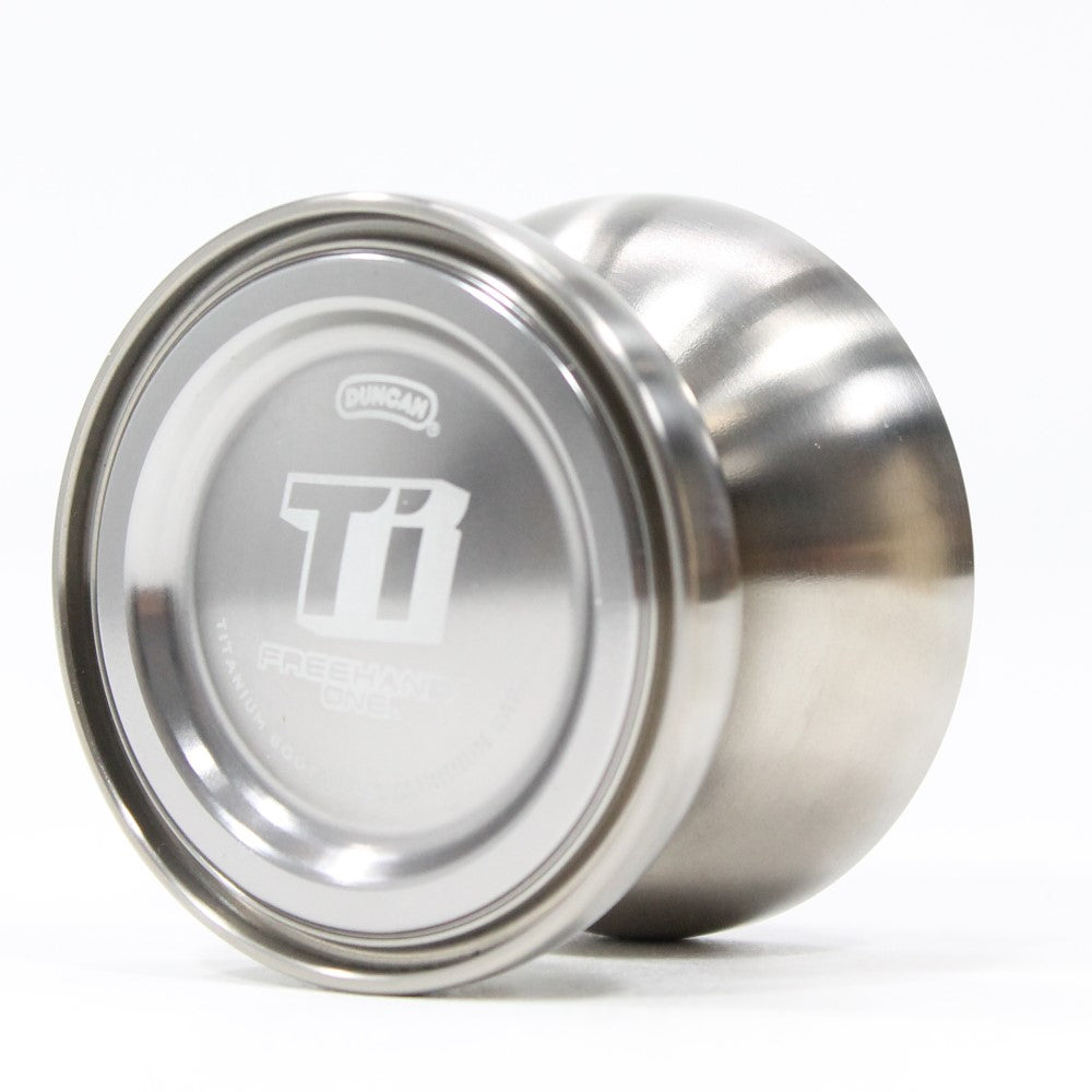 Duncan Freehand One Ti Yo-Yo - Aluminum Caps - Titanium YoYo — view 2