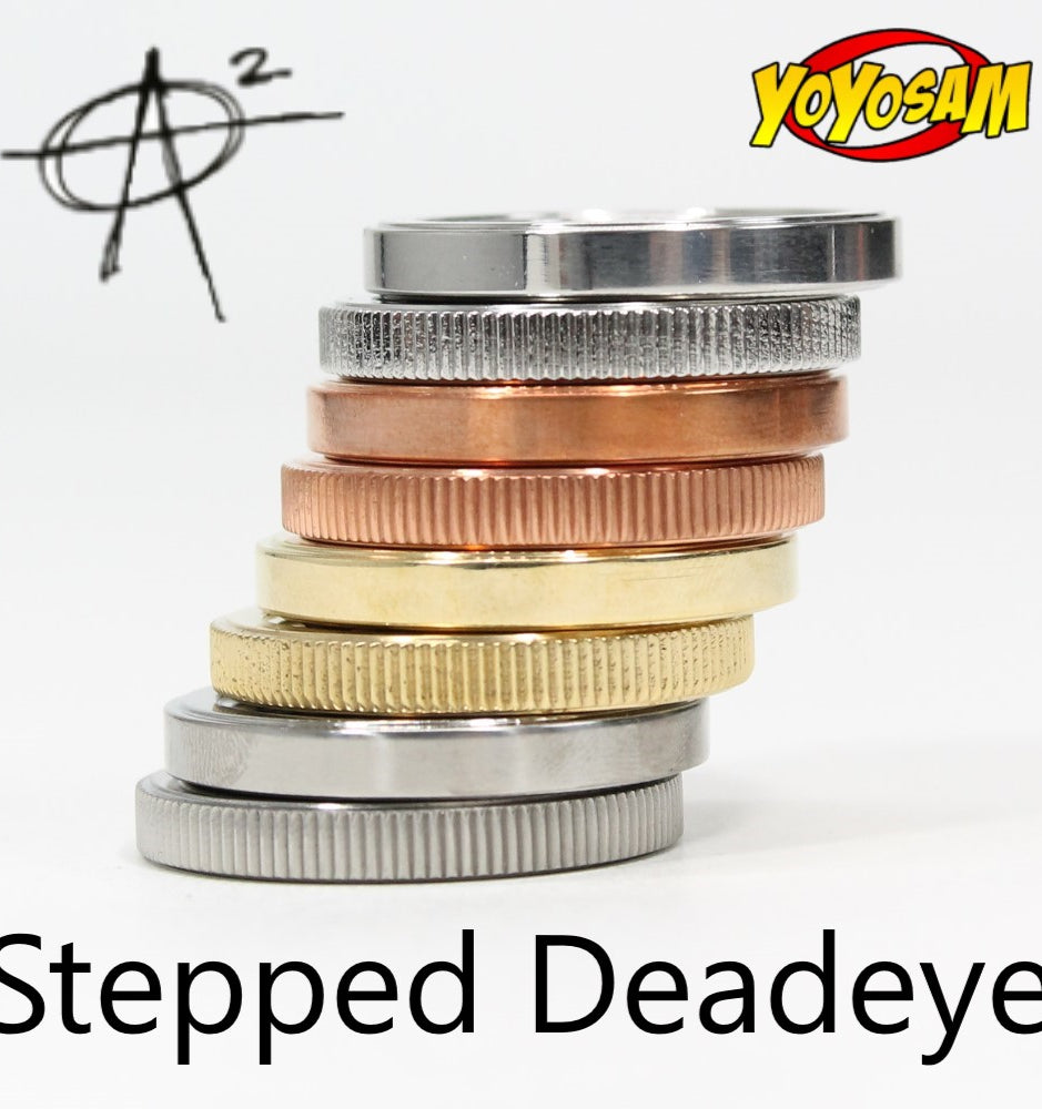 AroundSquare Regular Stepped Deadeye Contact Coin - Currency Manipulation, Worry Stone - YoYoSam