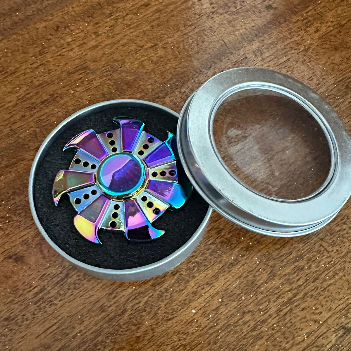 The Zeekio Rainbow Bear Fidget Hand Spinner- with Hybrid Bearing — view 3
