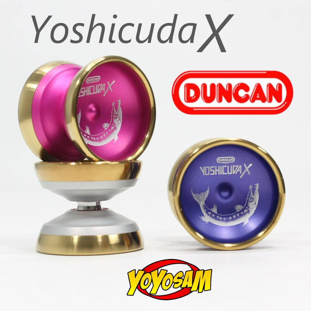 Duncan Yoshicuda X Yo-Yo - Bi-Metal - Yoshihrio Abe Signature YoYo — view 3