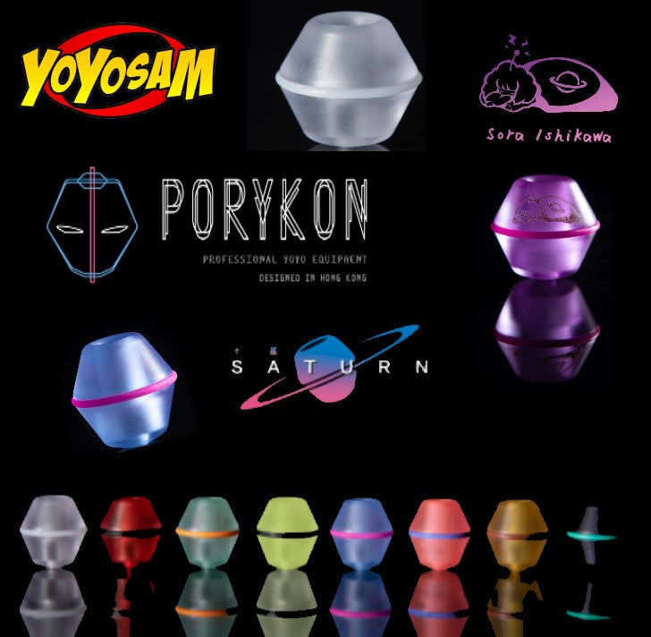 PoryKon Saturn Yo-Yo Counterweight - Polycarbonate with Silicone O-Ring YoYo Counter Weight