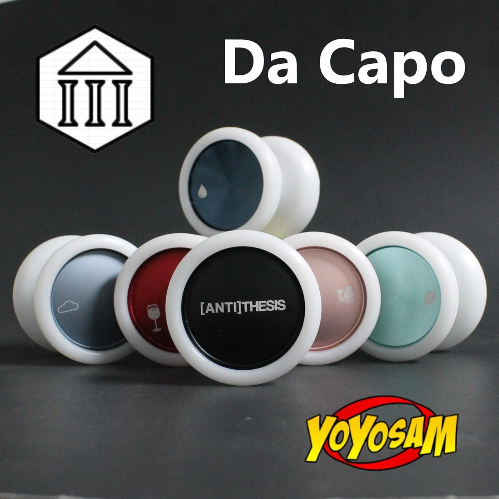 Thesis Yoyos Da Capo Yo-Yo - Delrin YoYo with Aluminum Caps — view 4