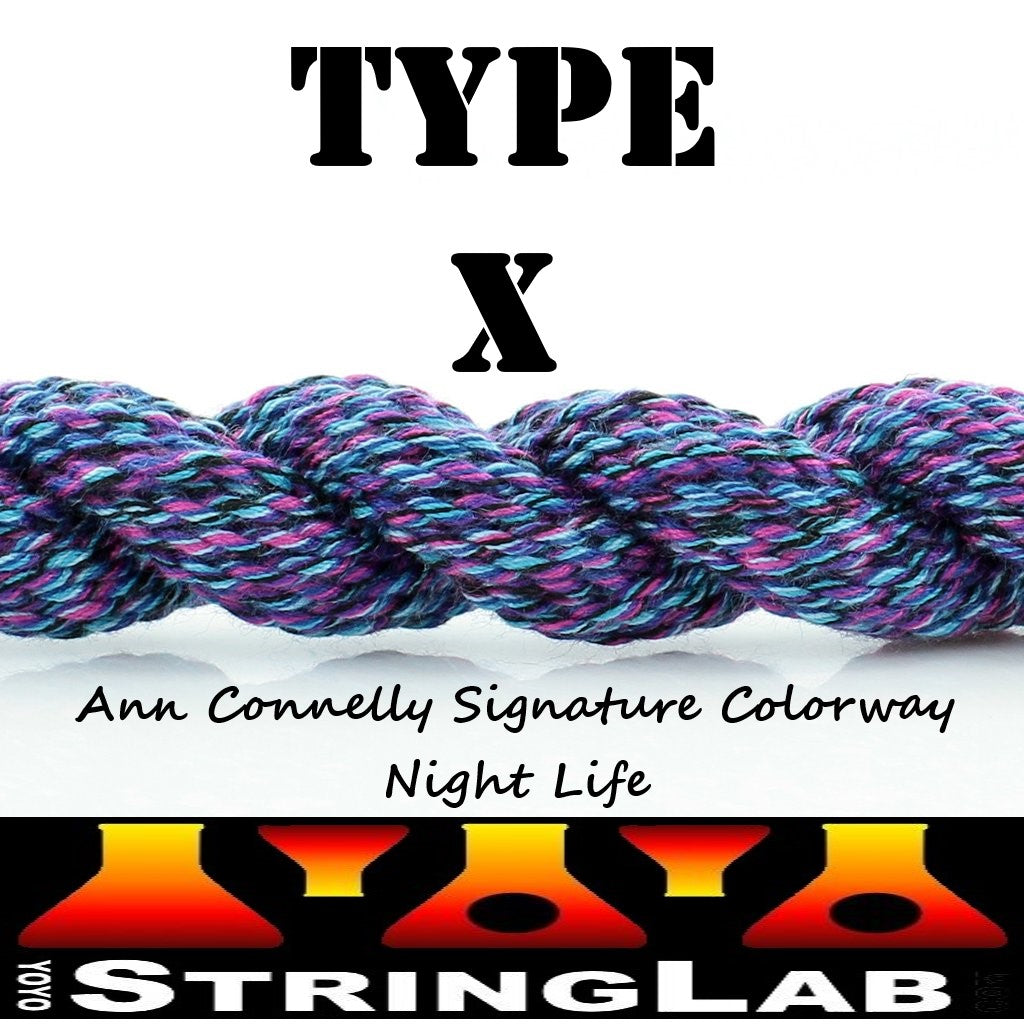 YoYo String Lab Type X - Medium Thick Yo-Yo Strings - 10 pack - YoYoSam