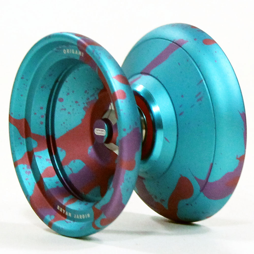Duncan Origami XL Yo-Yo - 6061 Aircraft Aluminum - Bryan Jardin Signature YoYo - YoYoSam
