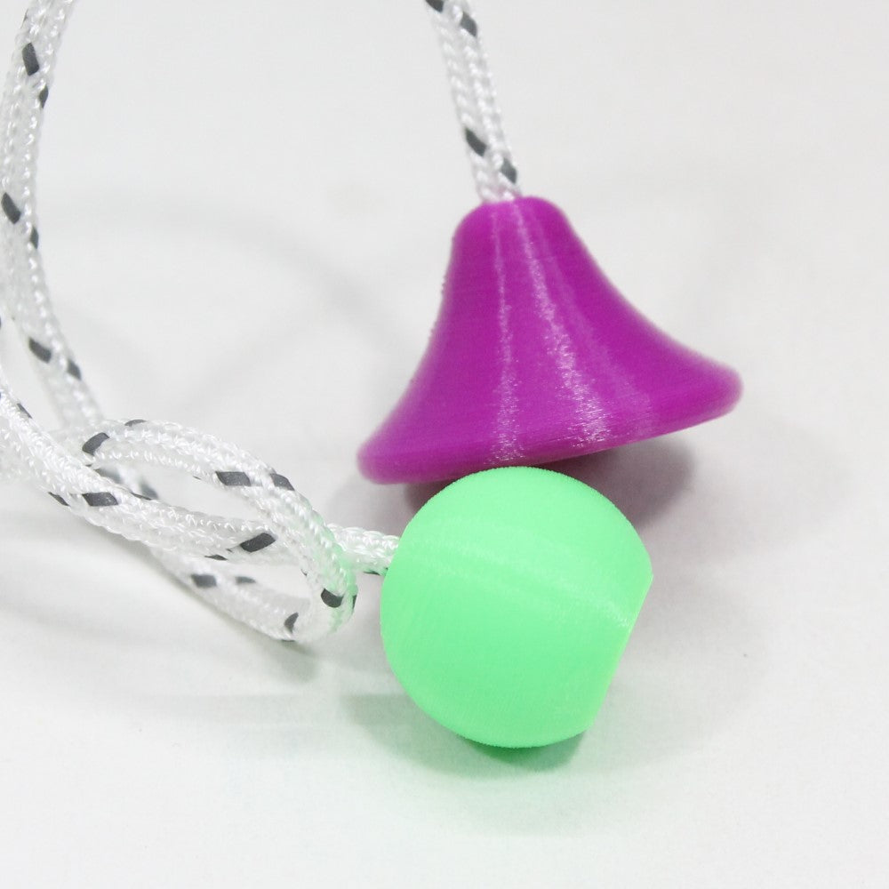 Lathed Back Design Quantum Colliders Singularity Begleri - Plastic Edition - Skill Toy — view 4