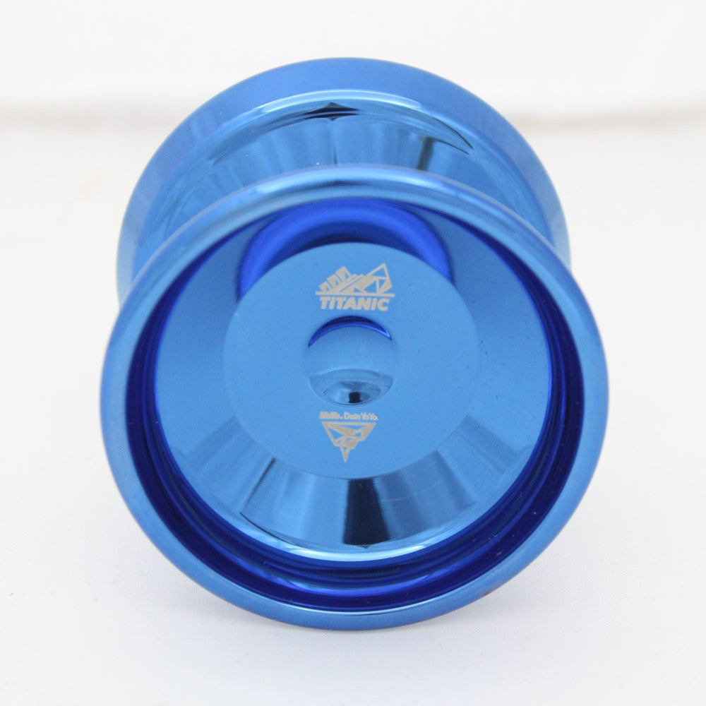 iYoYo TiTANiC Yo-Yo - Polished Titanium - Includes Custom Metal Box YoYo — view 2