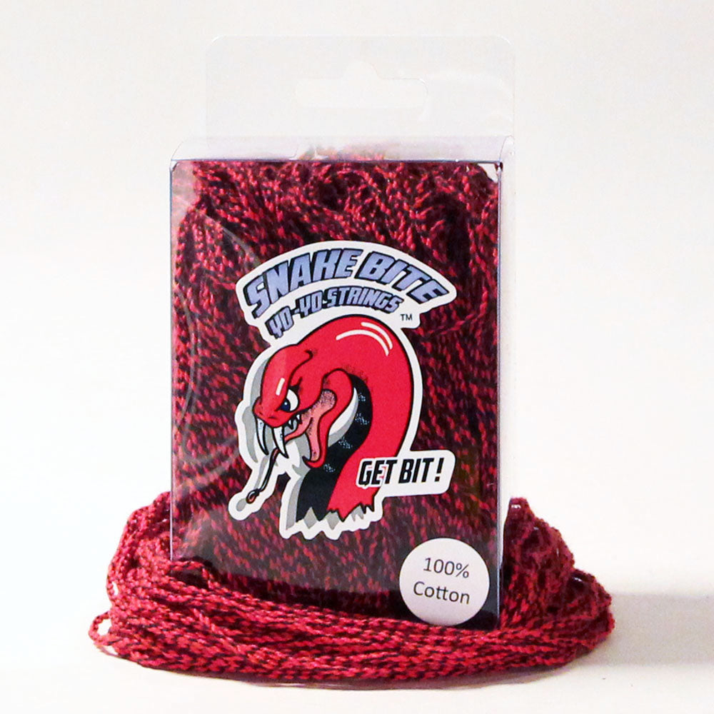 Snake Bite Yo-Yo Strings - 100% Cotton YoYo Strings - Snake Bite 100 Pack - YoYoSam