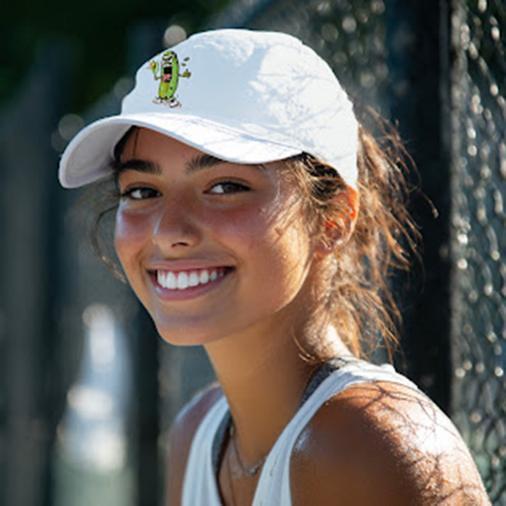 Pickle Monsters Baseball Hat - Adjustable Cap with Embroidered Pickle Monster Design — view 7