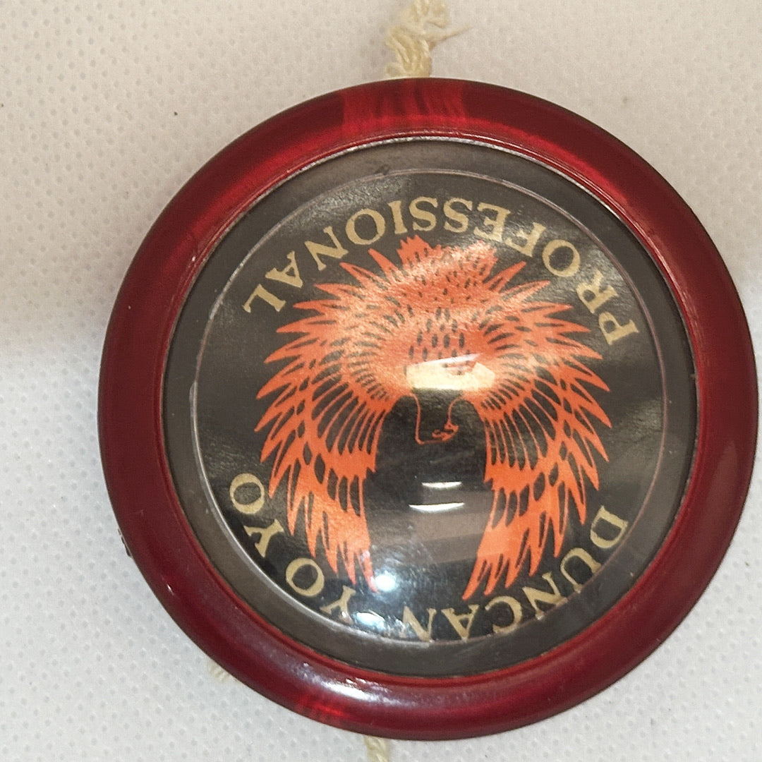 Vintage Duncan Eagle Professional Plastic looping Yo-Yo - Red — view 4