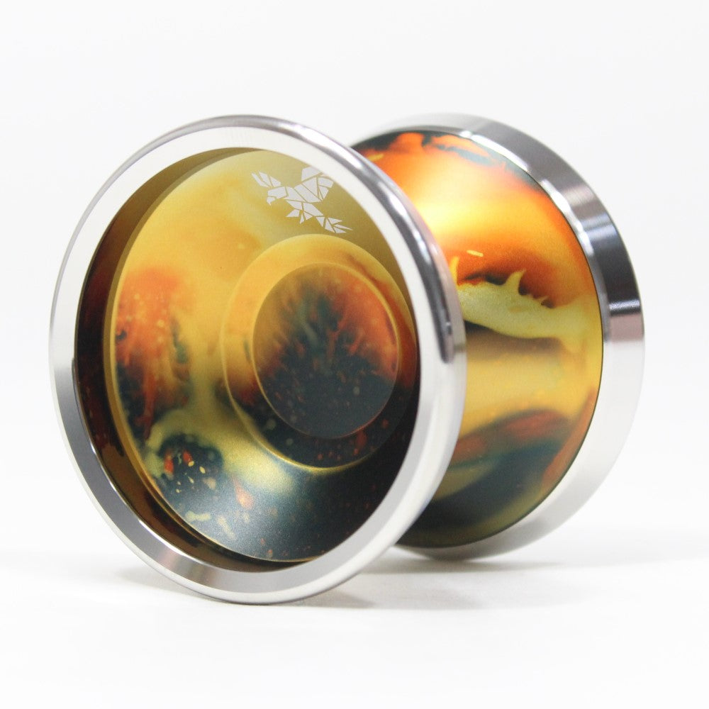yoyofriends Peregrine Yo-Yo - Aluminum with Stainless Steel Rings - Bi-Metal YoYo — view 4