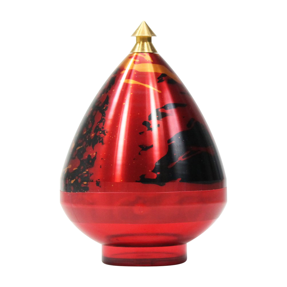 Spintastics Quicksilver Spintop, Ball-bearing Tip, Aircraft Aluminum Body, String included — view 5