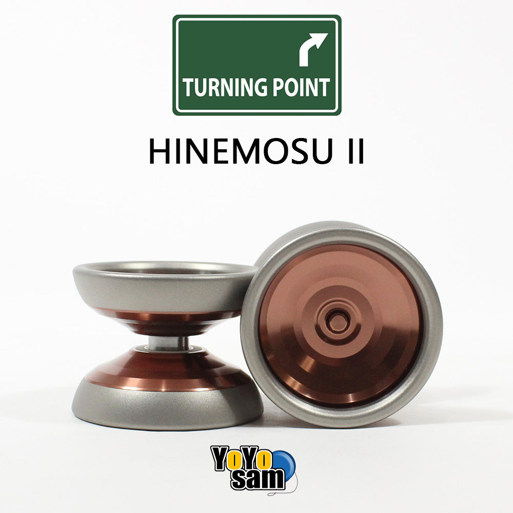Turning Point Hinemosu II Yo-Yo - Bi-Metal - 6061 Aluminum with Titanium Rims - Takeshi Matsuura Signature YoYo