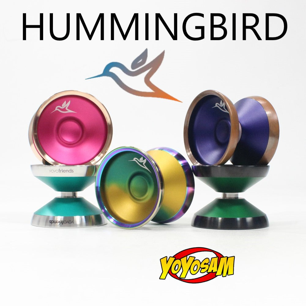 yoyofriends Hummingbird Yo Yo - 7068 Aluminium with Stainless Steel rims — view 2