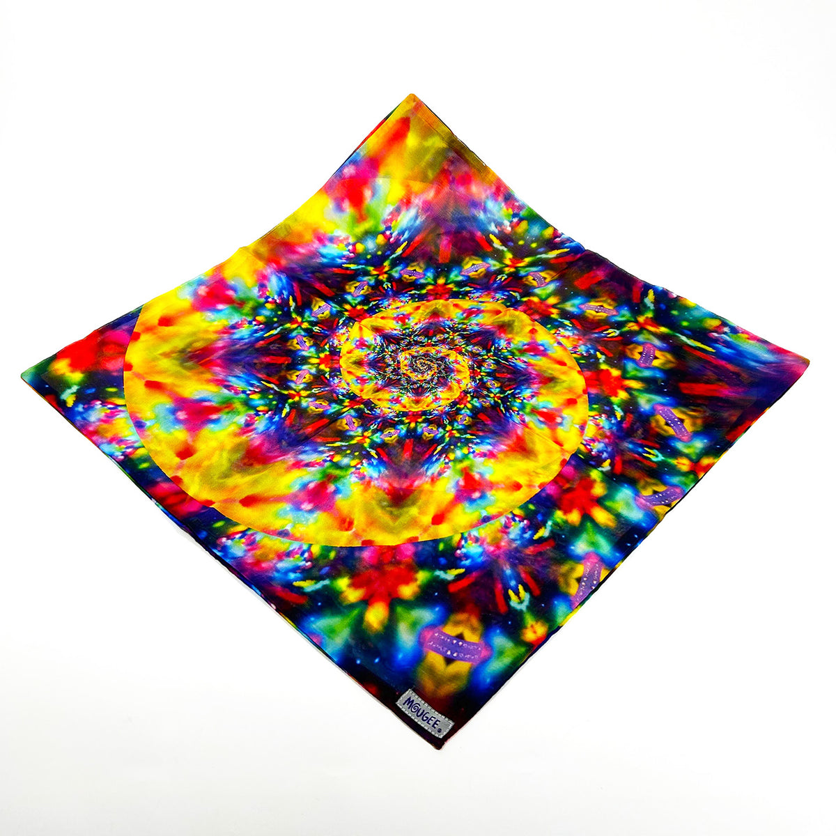 Mougee Head Scarf / Bandana in Fan favorite Mougee Designs- Two Sided Prints. — view 4
