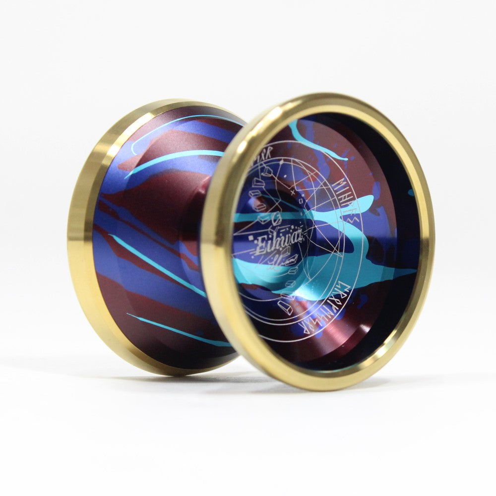 C3yoyodesign Eihwaz Yo-Yo - Bi-Metal - William Chow Signature YoYo — view 3