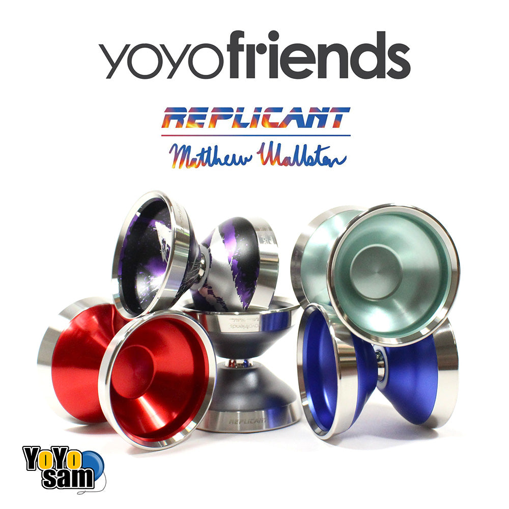 yoyofriends Replicant Yo-Yo - Bi-Metal - 7068 AL + SS - Matthew Wallsten Signature YoYo