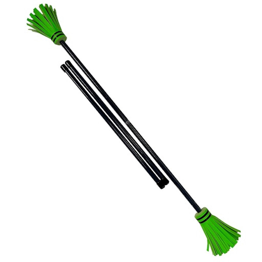 Z-Stix Juggling Flower Sticks-Devil Stick and 2 Hand Sticks, High Quality, Beginner Friendly - UV Reactive Sport Line — view