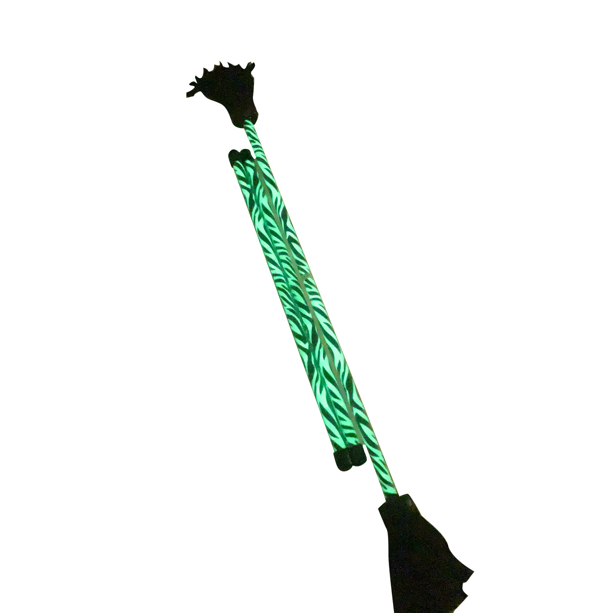 Z-Stix Professional Juggling Flower Sticks-Devil Sticks and 2 Hand Sticks, High Quality, Beginner Friendly - Animal Series —