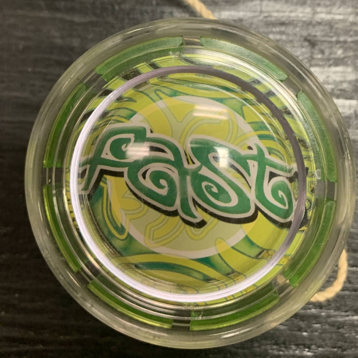 Vintage FAST 201 Yo-Yo - Yoyofactory - Green. From 2010s Very Good Cond.