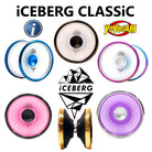iYoYo iCEBERG CLASSiC Yo-Yo- Precision Machined Polycarbonate Core Combined with Stainless Steel Weight Rings