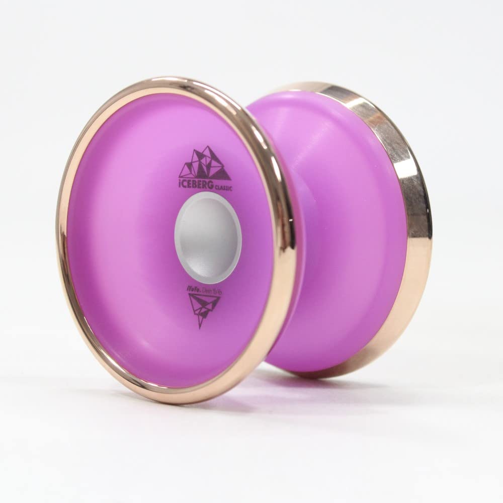 iYoYo iCEBERG CLASSiC Yo-Yo- Precision Machined Polycarbonate Core Combined with Stainless Steel Weight Rings — view 10