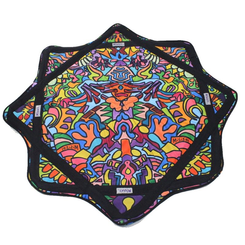 Mougee Classic Flow Star - 27" Diameter - Durable and Vibrant Patterns — view 23