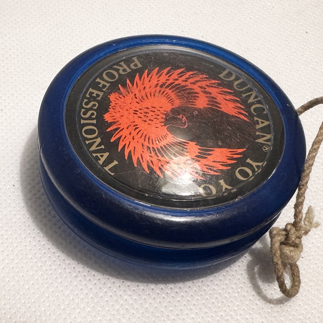 Vintage, Duncan Eagle Professional Plastic looping Yo-Yo Blue — view 4