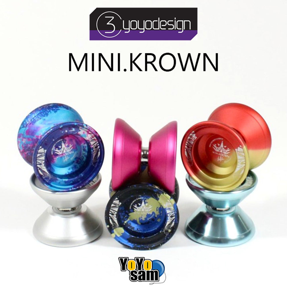 C3yoyodesign Mini. Krown Yo-Yo - Mini Monometal Shinya Kido Signature YoYo