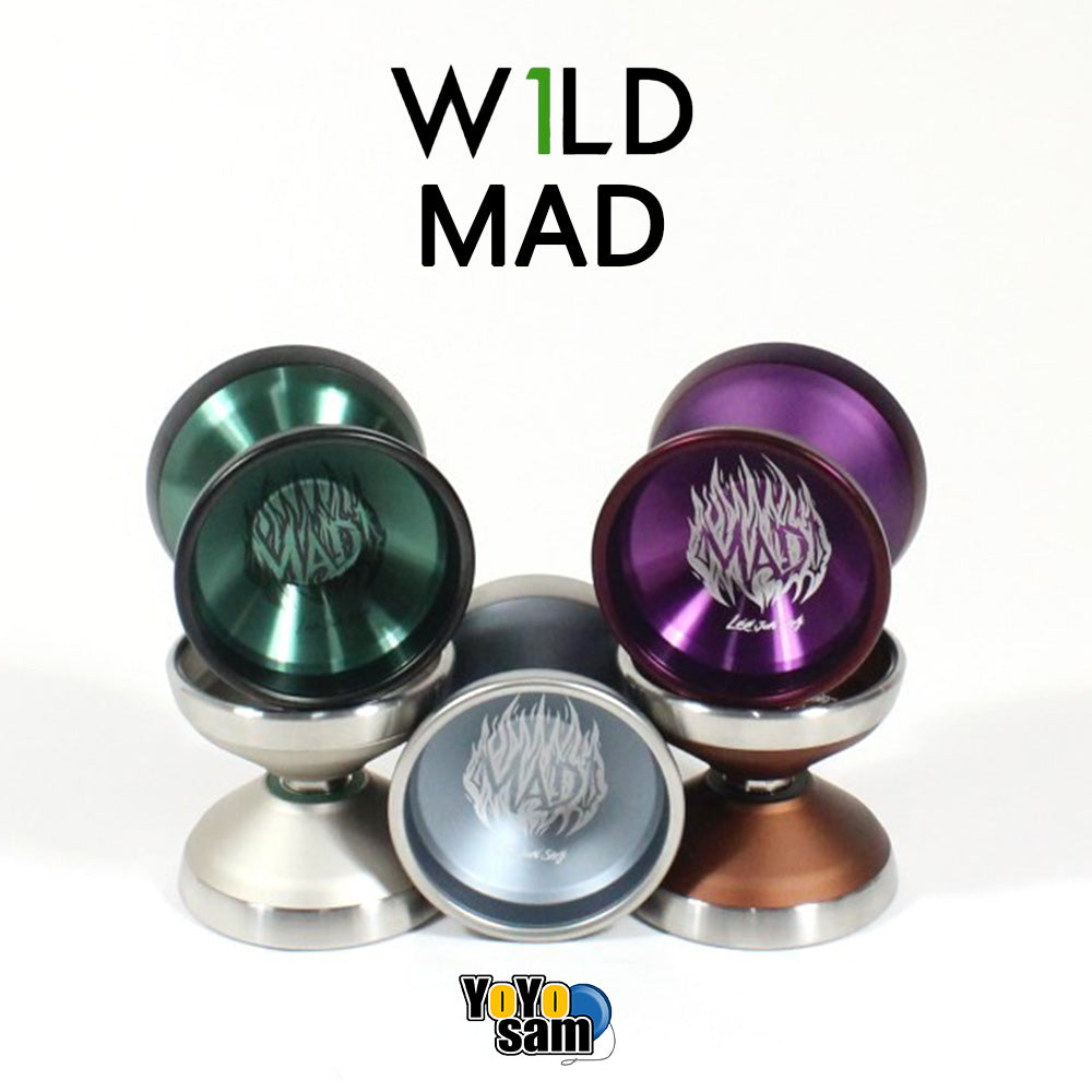 W1LD (Worldwide 1nnovative Leading Design) MAD Yo-Yo - Bi-Metal - Lee Jun Sang Signature YoYo