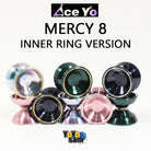 Ace Yo Mercy 8 Inner Ring Version Yo-Yo - Bi-Metal - 6061 Aluminum YoYo with Stainless Steel Rings