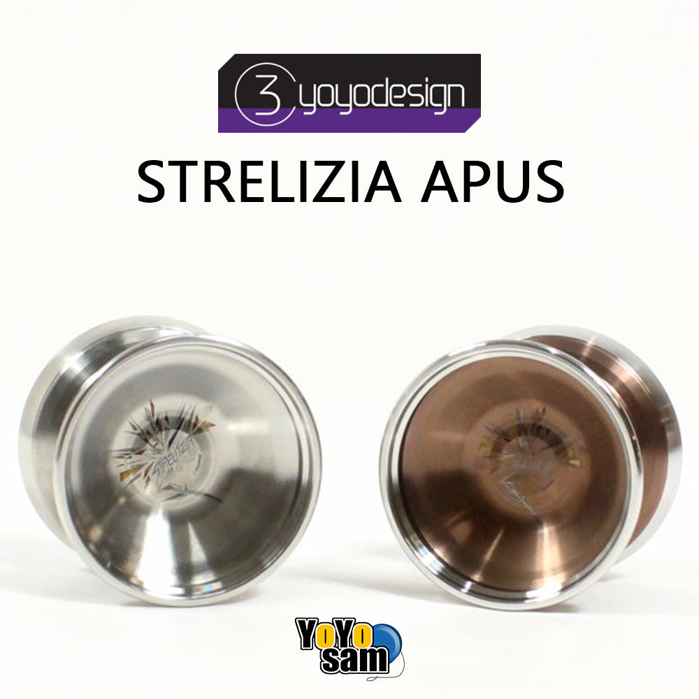 C3yoyodesign Strelizia Apus Yo-Yo - Bi-Metal - Titanium YoYo