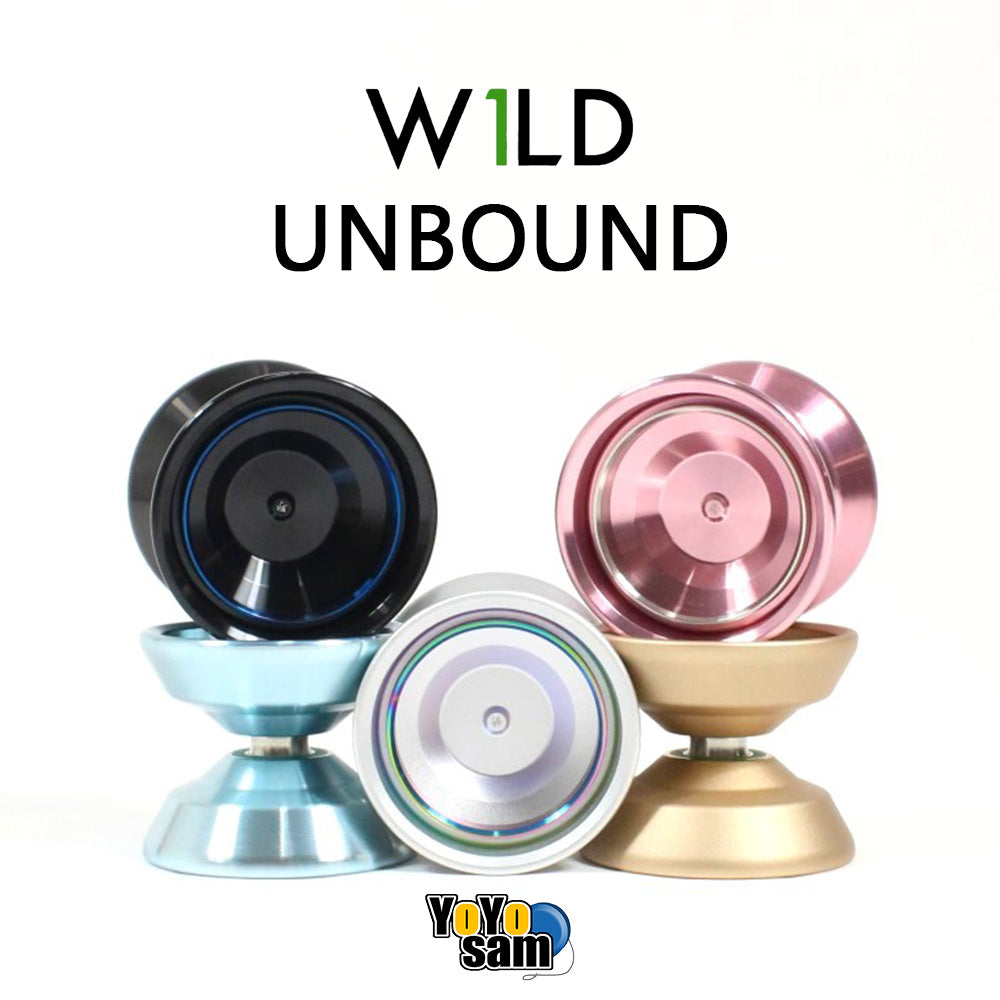 W1LD (Worldwide 1nnovative Leading Design) Unbound Yo-Yo - Bi-Metal - 6061 Aluminum with Stainless Steel Innner Rings YoYo