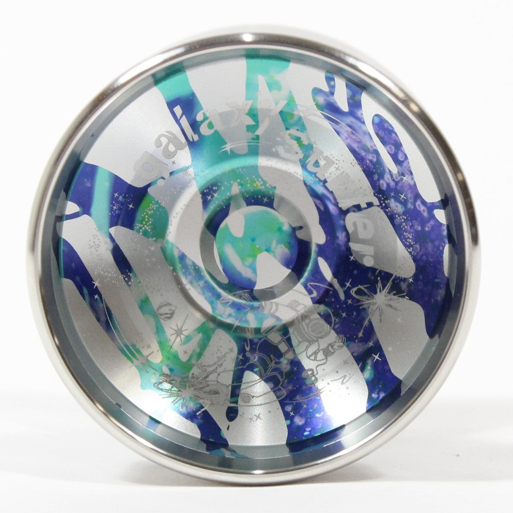 C3yoyodesign Galaxy Surfer Yo-Yo - Wide Rimmed Bi-Metal YoYo — view 3