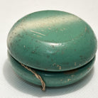 Vintage Duncan Tournament "crossed flags" Yo-Yo - Not a replica - Light Blue Fair Condition — view 5