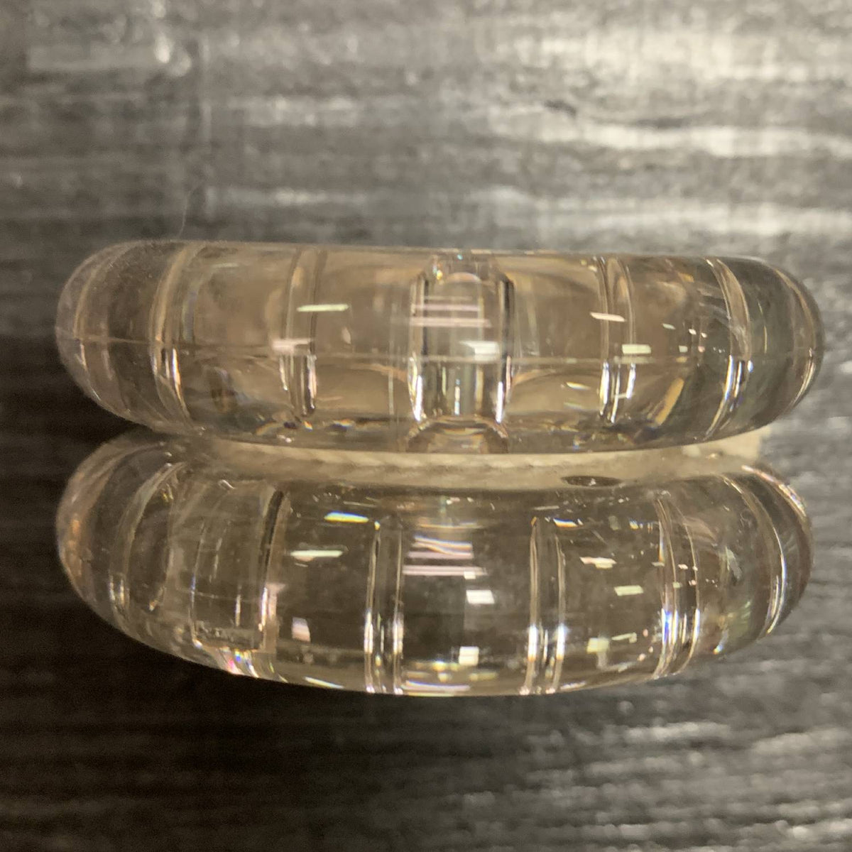 Vintage Proyo II Plastic Yo-Yo Reflective Cap - Clear Excellent Cond — view 3
