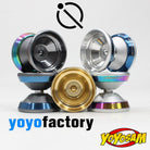 YoYoFactory IQ Yo-Yo - Wide Bi-Metal Performer YoYo — view 4