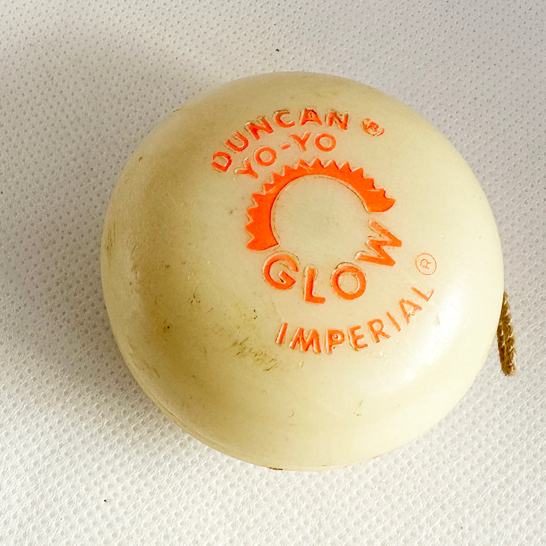Vintage Duncan Imperial Glow Yo-Yo - Fair Condition 60s Sunrise