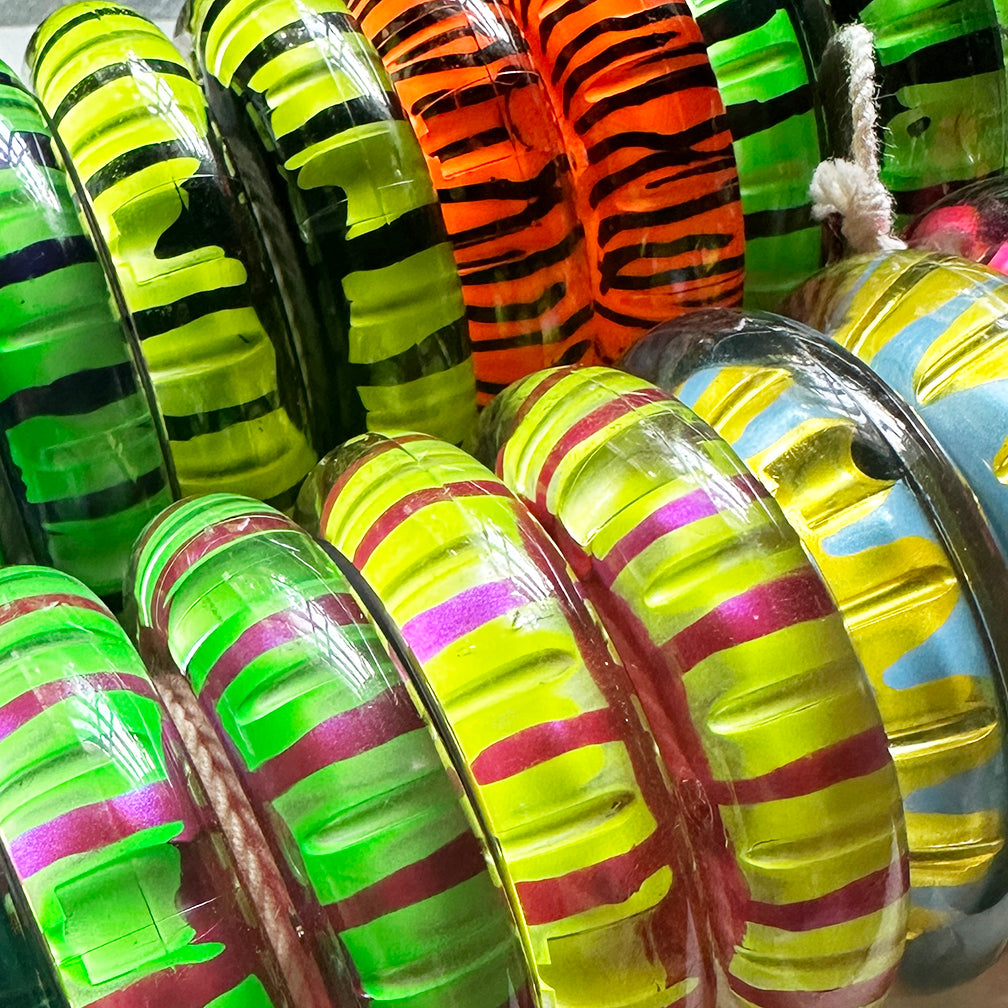 Unique Vintage collectable Playmaxx Proyo Spintastics Hand painted Yo-Yo — view 3
