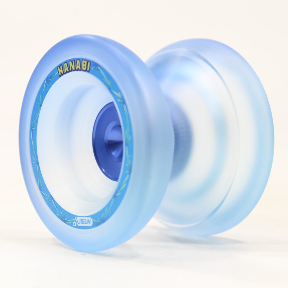 JIGUN Hanabi Yo-Yo - Polycarbonate CNC Finger Spin YoYo — view 3